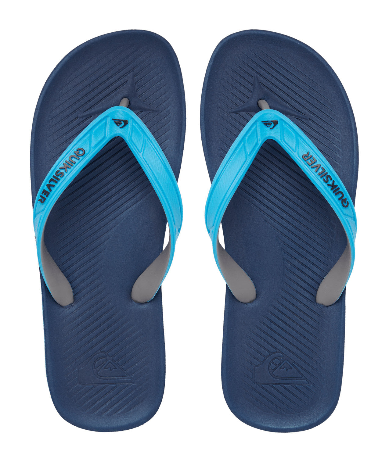 Quiksilver Haleiwa 2 Mens Sandal XBBK-Blue-Blue-Black 11