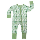 Emerson Save the Sea Turtles Bamboo Convertible Pajamas  Green NB