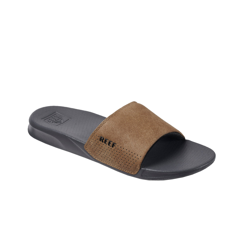 Reef One Slide Mens Sandal GTA-Grey-Tan 7