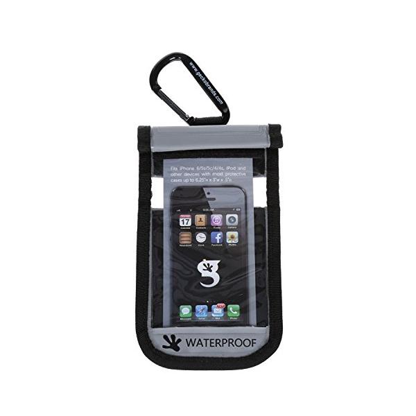 Gecko Waterproof Dry Bag for iPhone Grey OS
