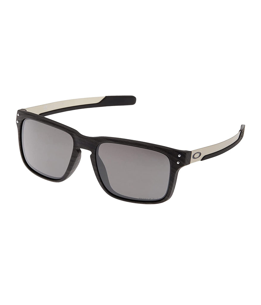 Oakley Holbrook Mix Sunglasses Woodgrain Prizm Black Square