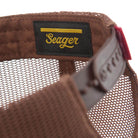 Seager Pocket Creep Trucker Hat  Brown OS