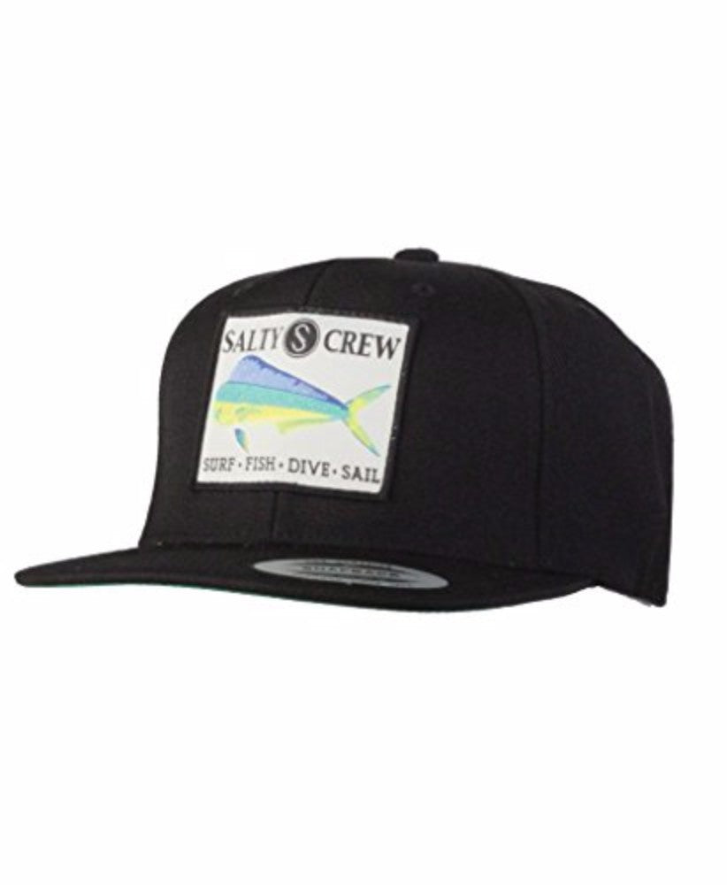 Salty Crew Mahi Patched Hat Black OS