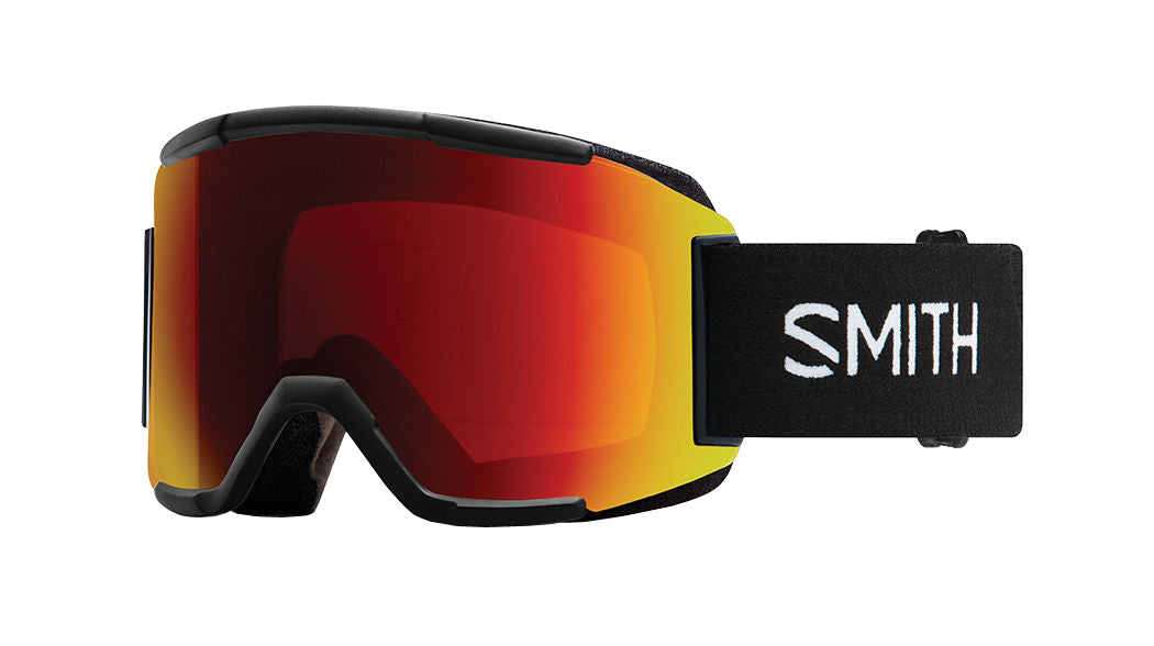 Smith Squad Snow Goggles Black SunRedMirror