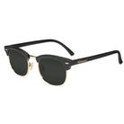 Knockaround Brooklines Polarized Sunglasses GlossyBlackandGold