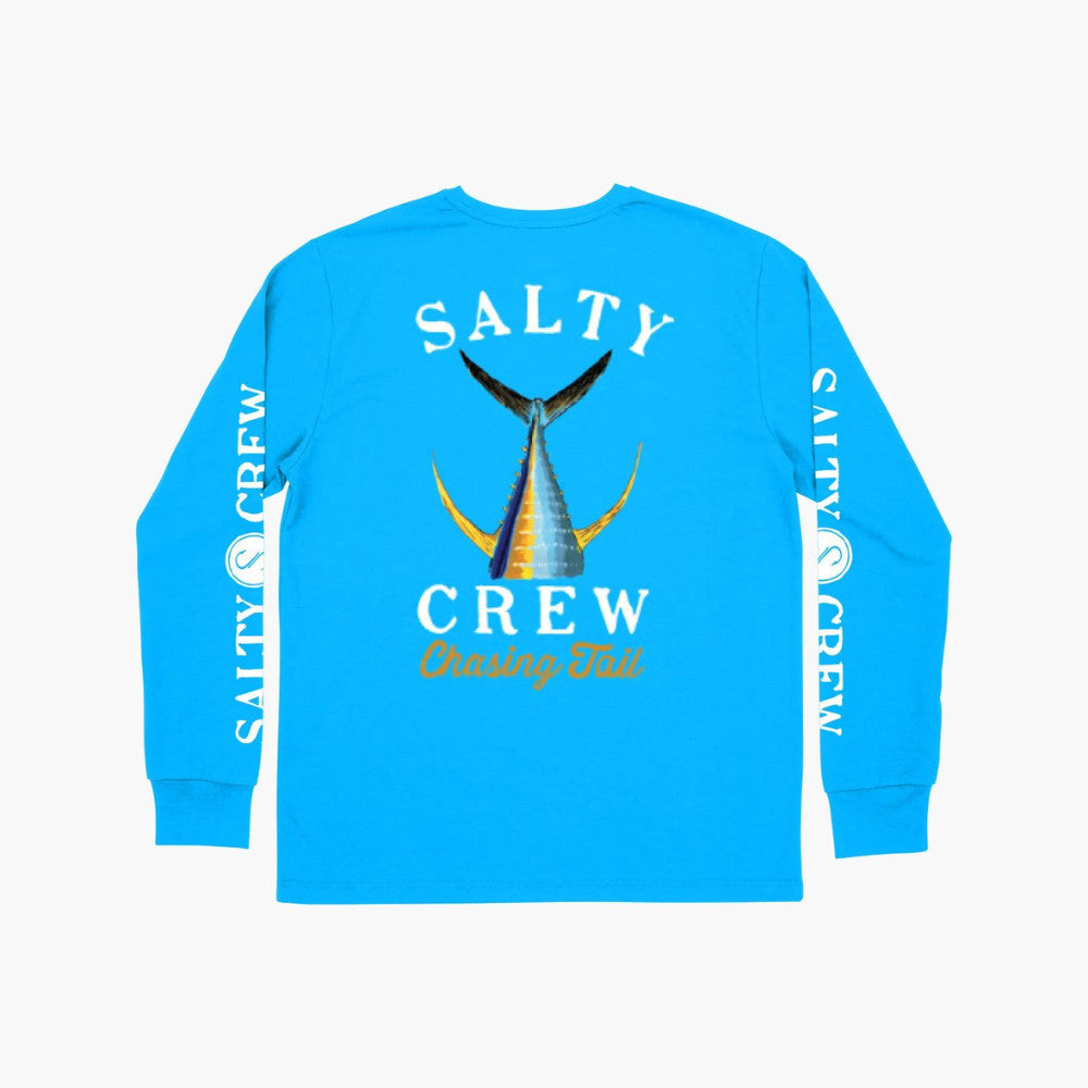 Salty Crew Tailed LS Tech Tee Blue L