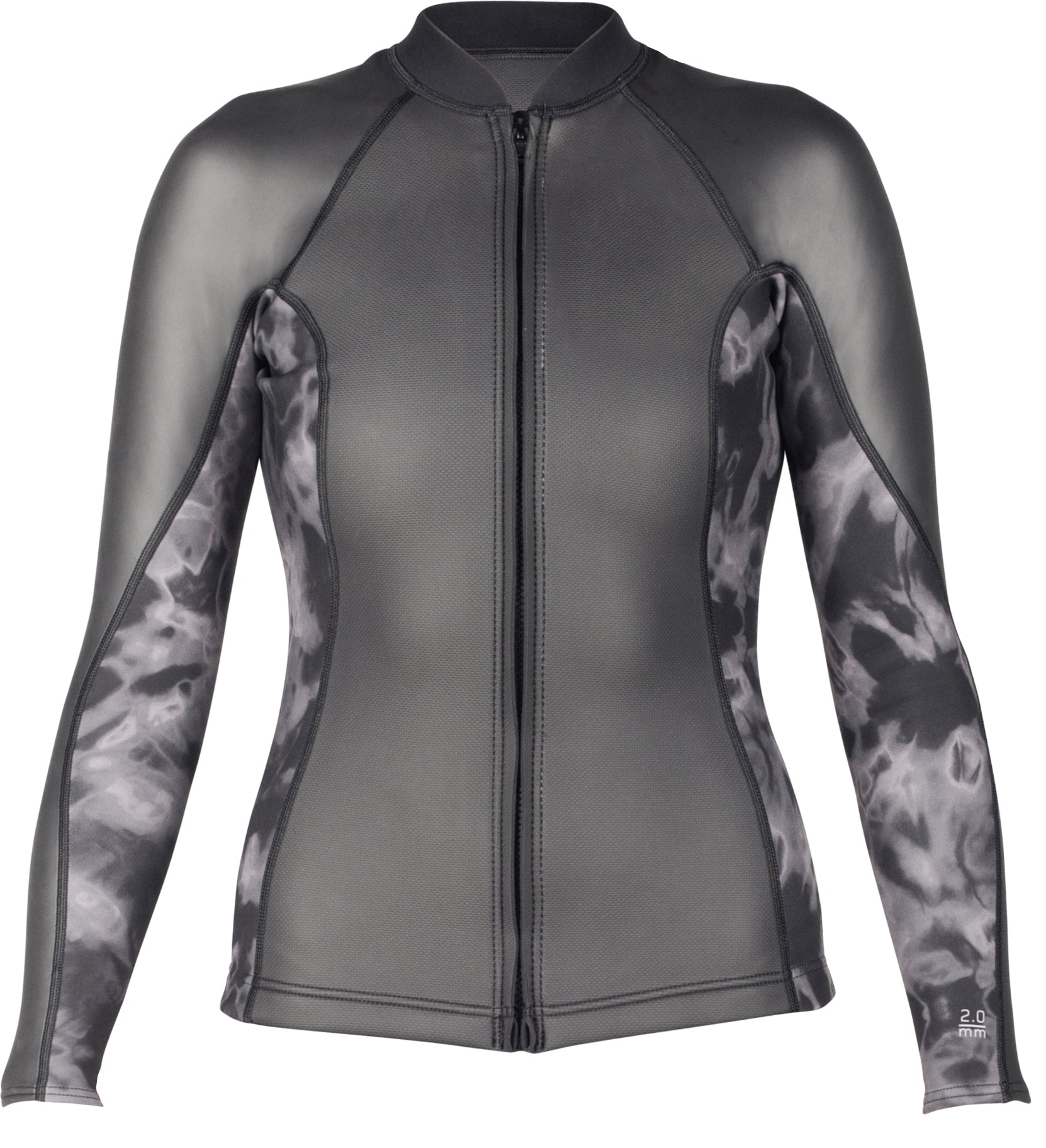 Xcel Gayl SharkSkin 2/1mm L/S Front Zip Womens Wetsuit Jacket
