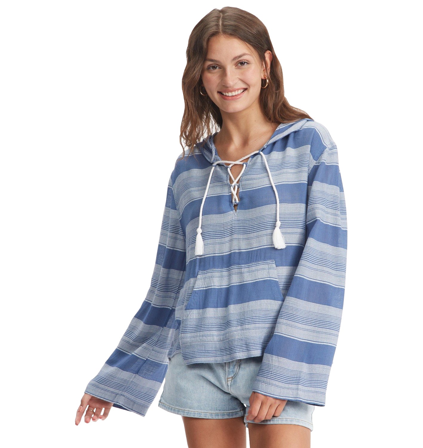 Roxy Head On Over Poncho BNG3 L