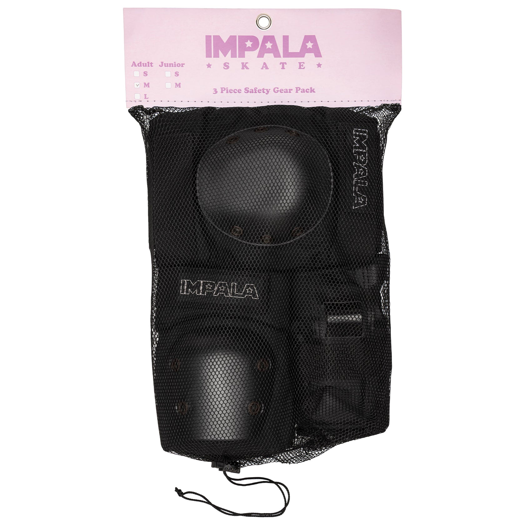 Impala Protective Pad Set Black XL