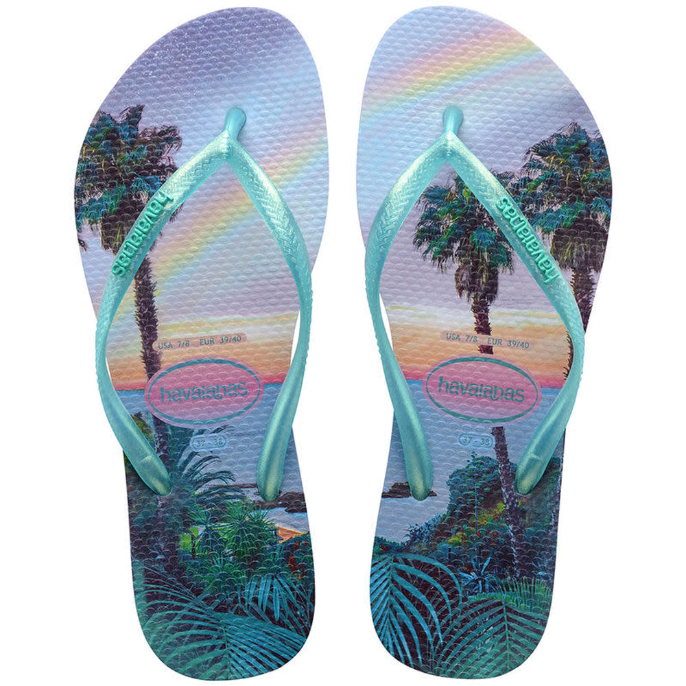 Havaianas Slim Paisage Womens Sandal 5251-Quiet Lilac 6