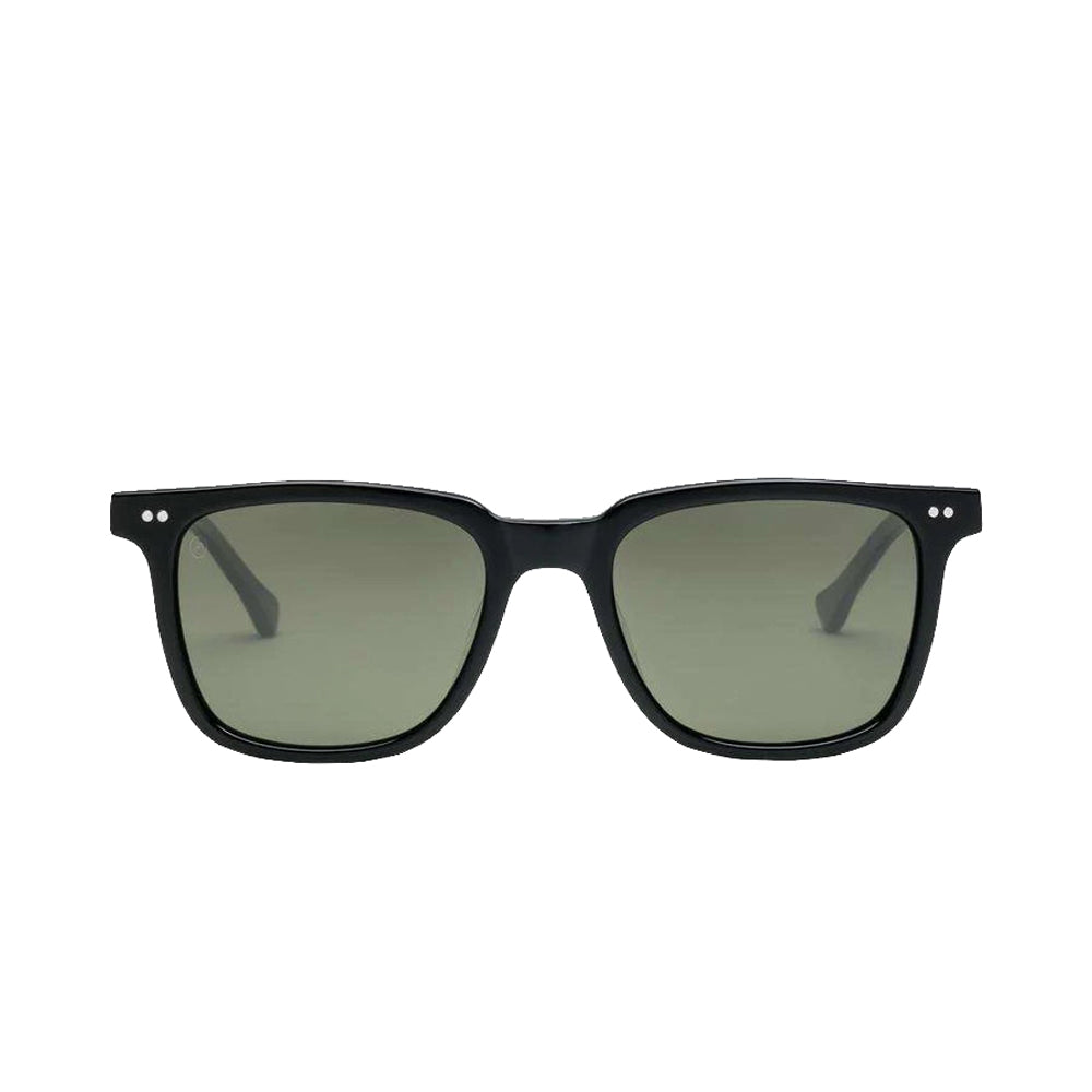 Electric Birch Polarized Sunglasses GlossBlack Gray Square