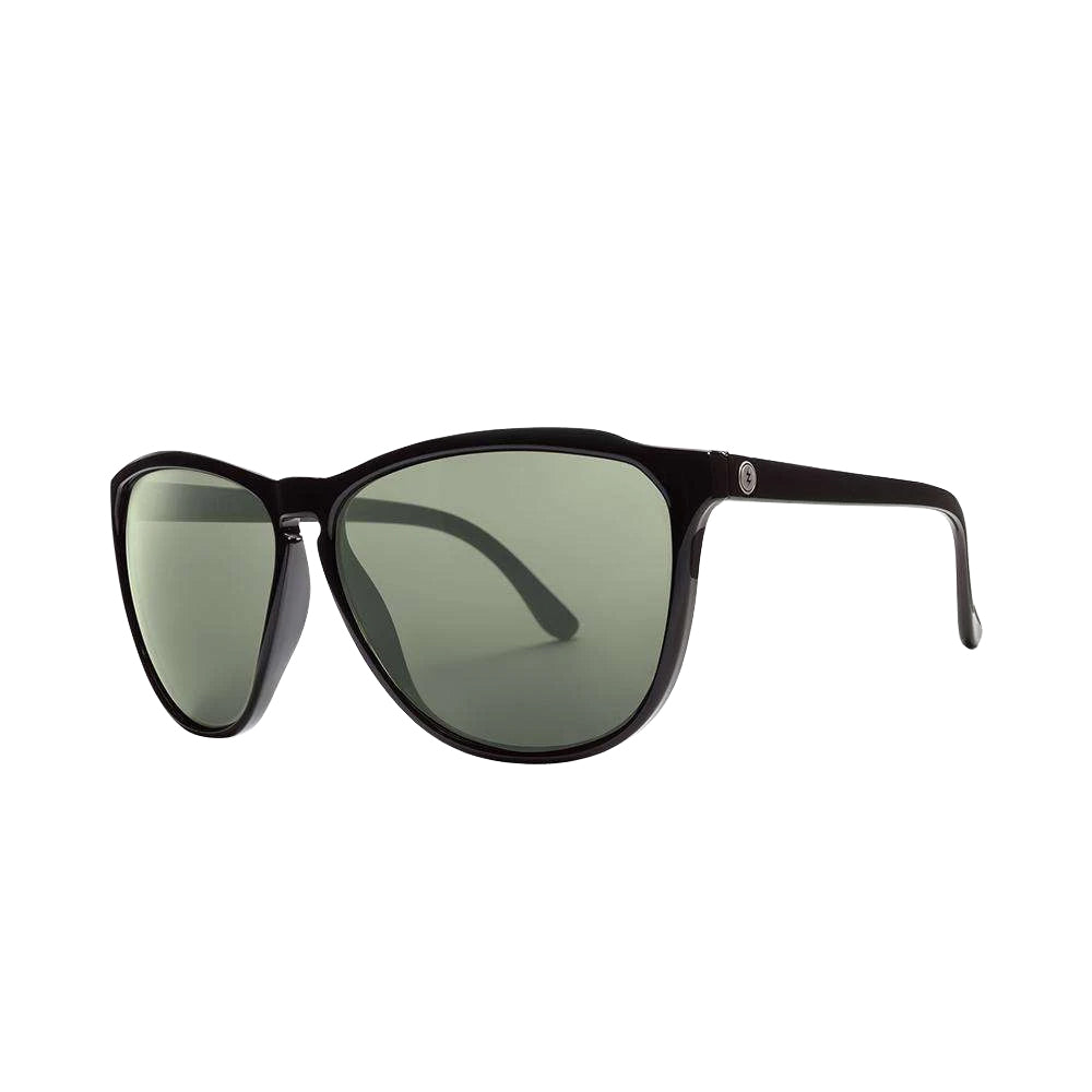 Electric Encelia Polarized Sunglasses Gloss Black Ohm Grey Oversized