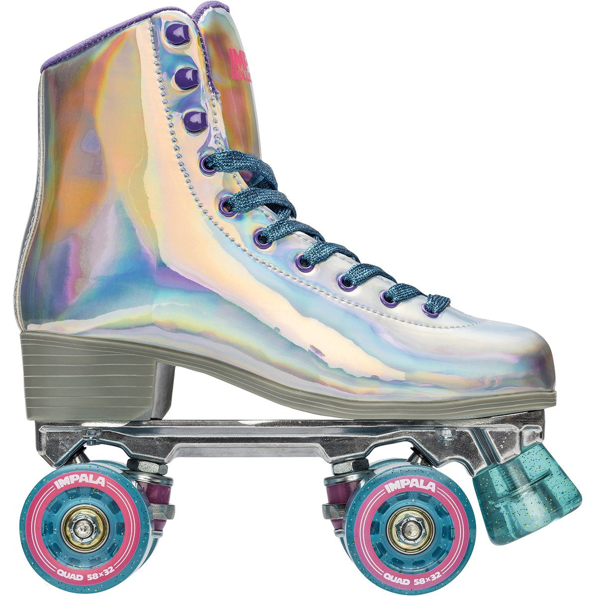 Impala Sidewalk Womens Roller Skates Holographic 6