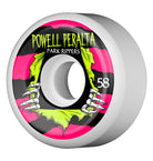 Powell Peralta Park Ripper II Wheels White 58mm