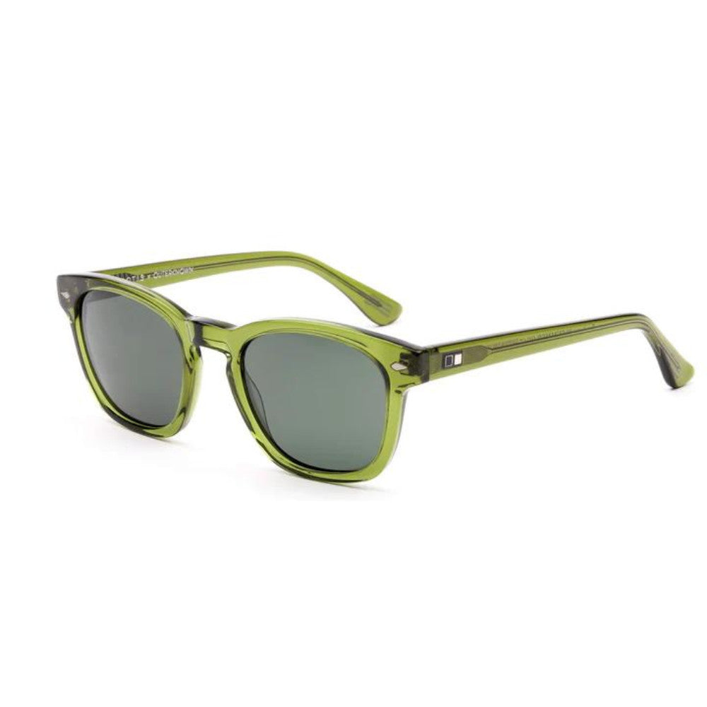 Otis Summer of 67 Eco Polarized Sunglasses CrystalFernyCreek GreyPolar Square
