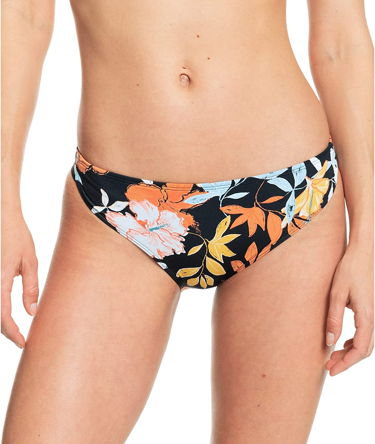 Roxy Beach Classic Bikini Bottoms XKYB-AnthraciteislandVibes M