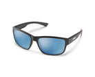 SunCloud Suspect Polarized Sunglasses MatteBlack BlueMirror Square