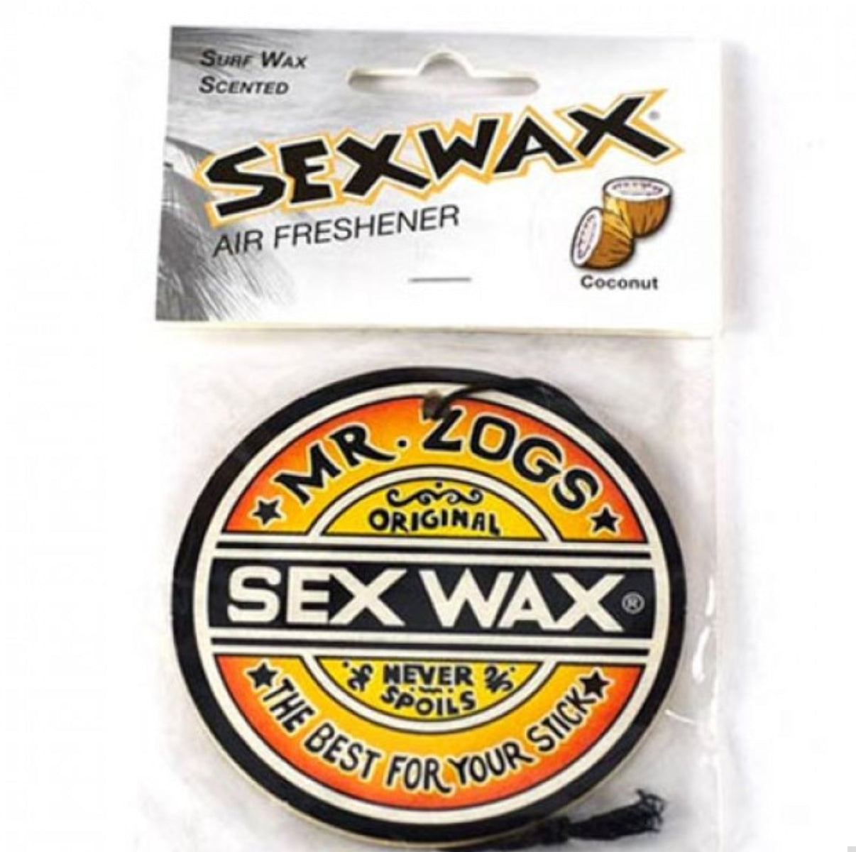 Sex Wax Air Freshener Coconut 10-Pack