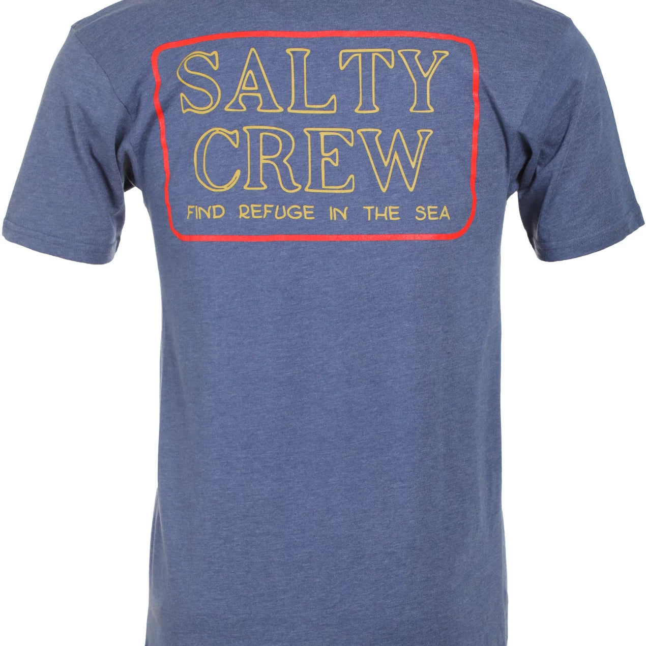 Salty Crew Stacked SS Tee NavyHeather L