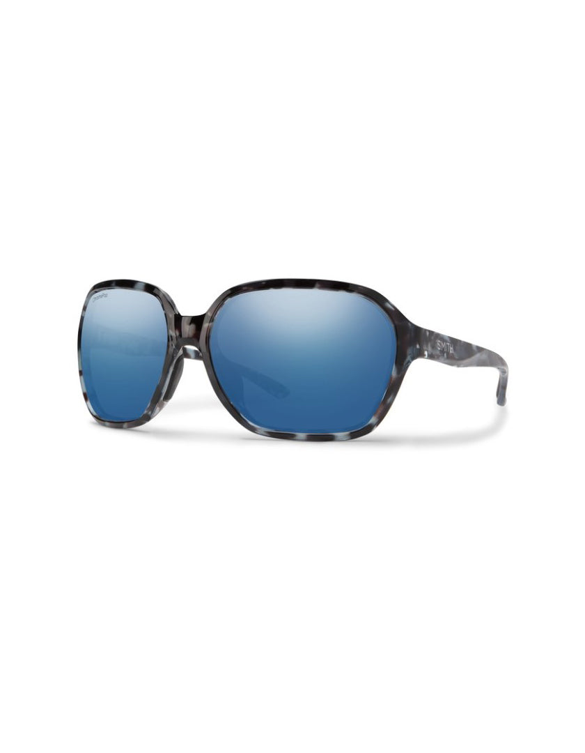 Smith Whitney Polarized Sunglasses Sky Tortoise Blue Mirror
