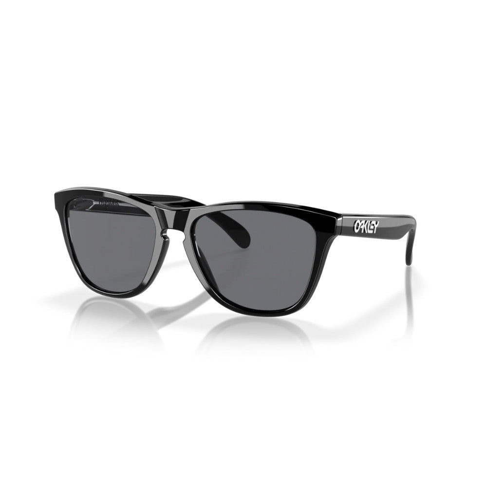 Oakley Frogskins Sunglasses PolishedBlack Grey Square