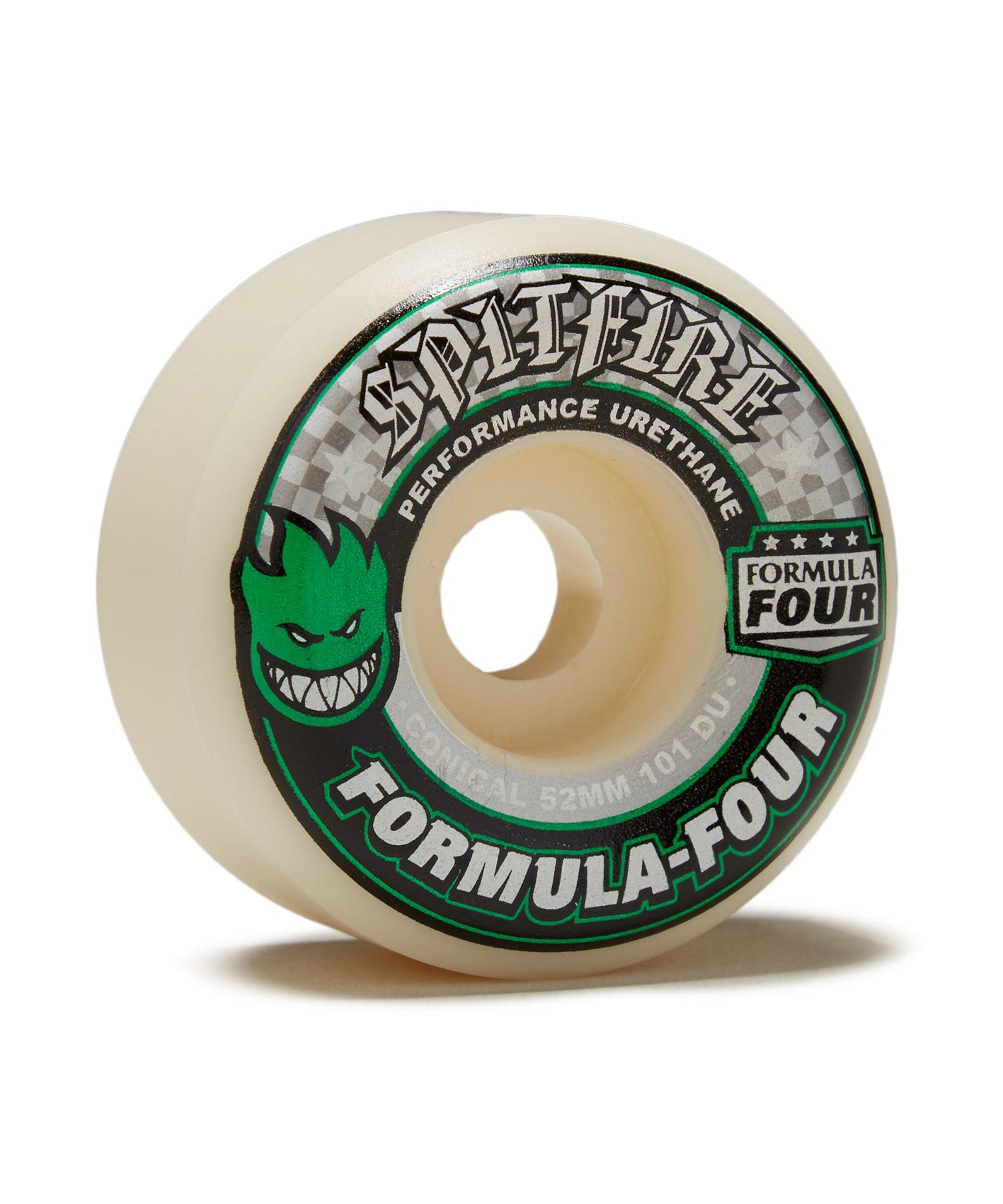 Spitfire Wheels F4 101D Conical Full Green 53mm