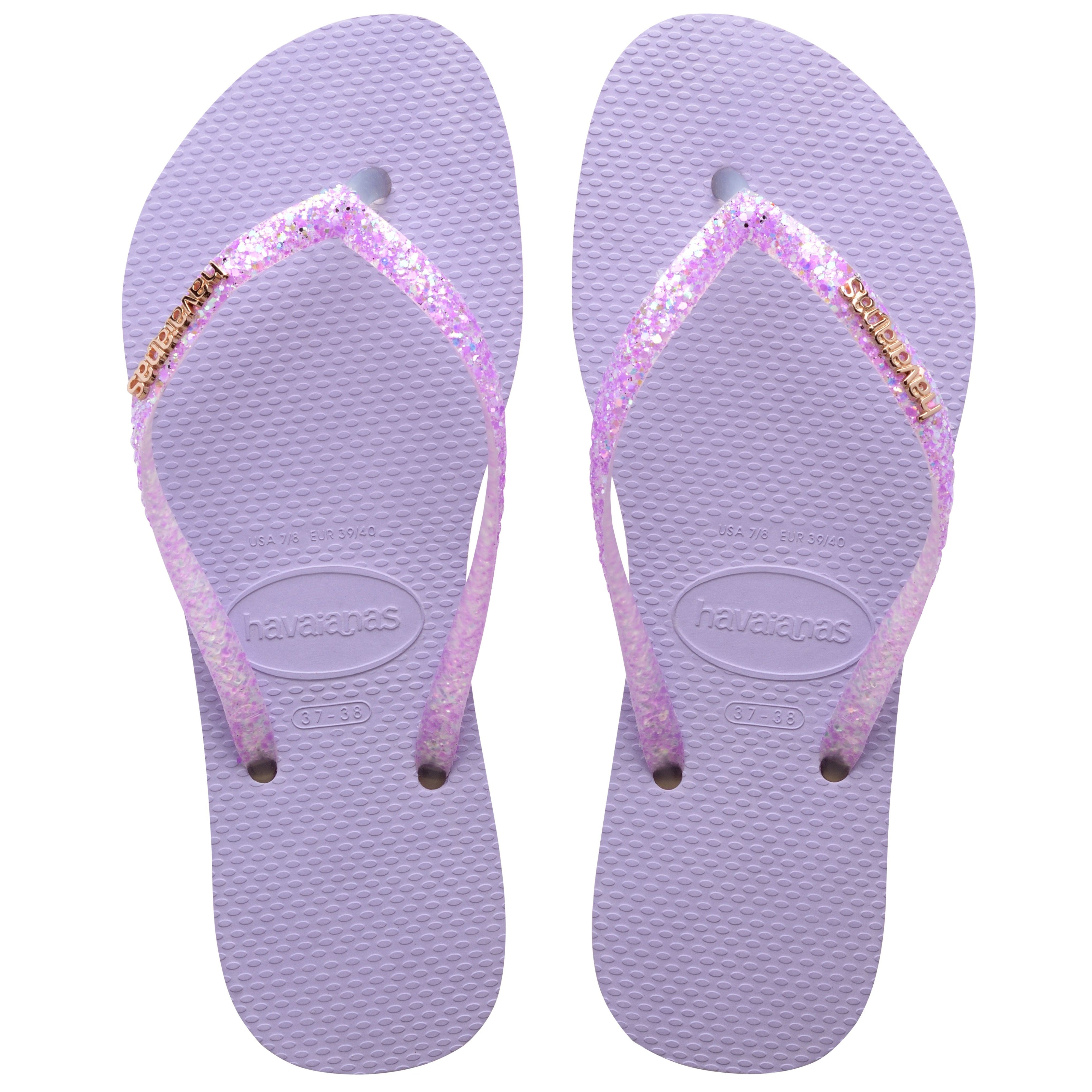 Havaianas Slim Glitter Flourish Womens Sandal
