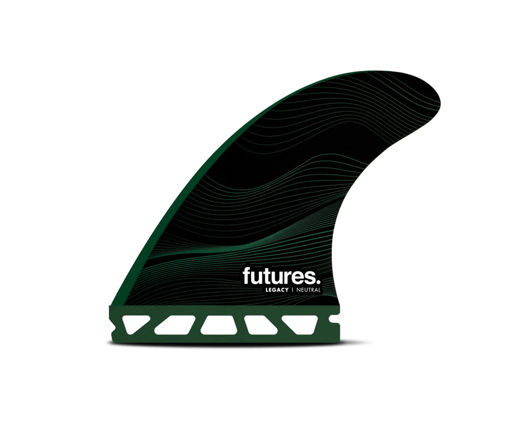 Future Fins F8 Honeycomb Thruster Fin Set Green L
