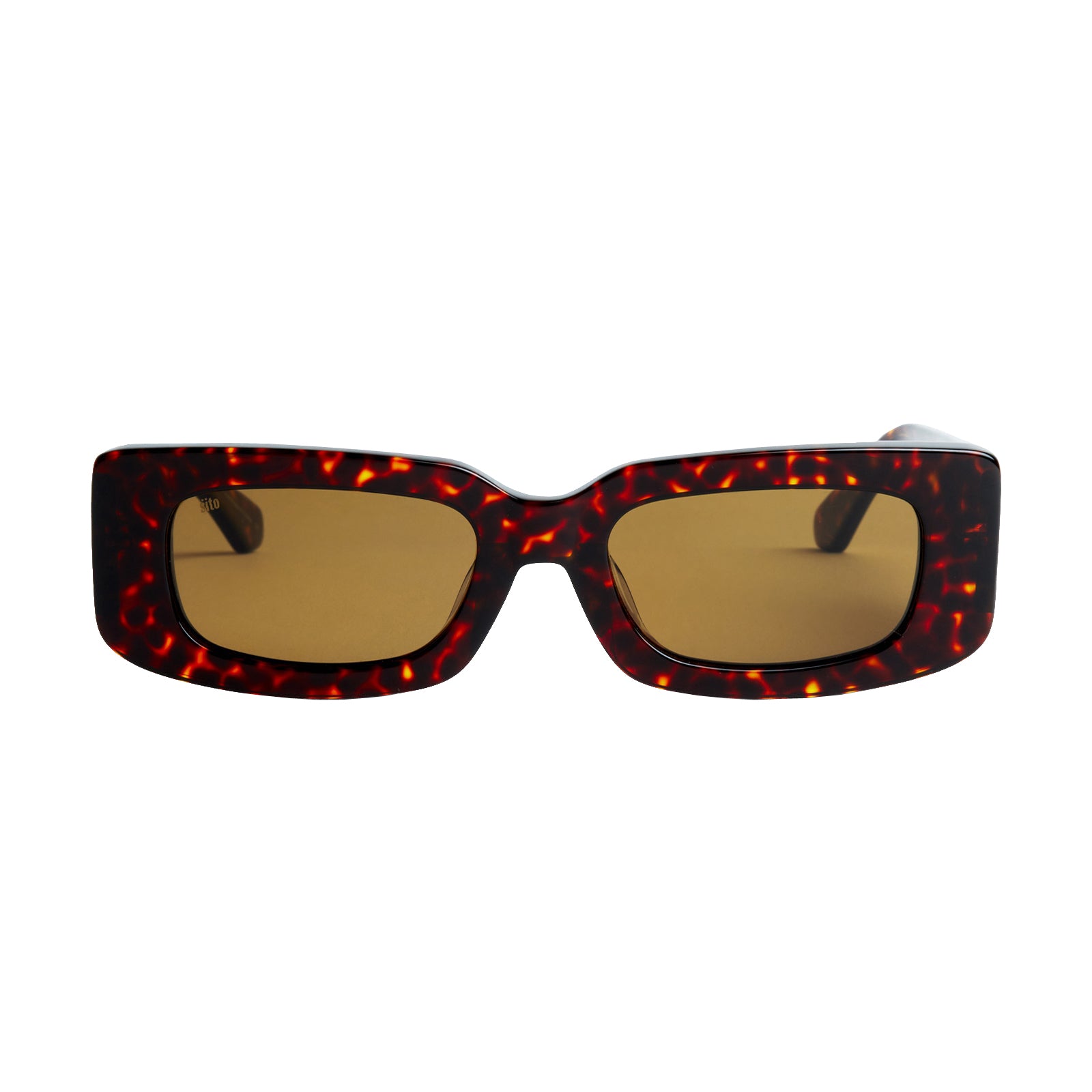 Sito Reaching Dawn Polarized Sunglasses Cheetah Brown