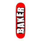 Baker Brand Logo Deck RED/WHT 8.0"