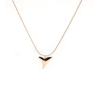 Salty Cali Shark Tooth Necklace Gold OS