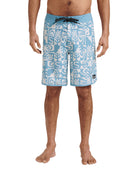 Quiksilver Surfsilk Scallop Terra 19" Boardshorts DTQ-DUSTY TURQUOISE 34
