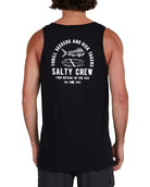 Salty Crew Lateral Line Tank Black S