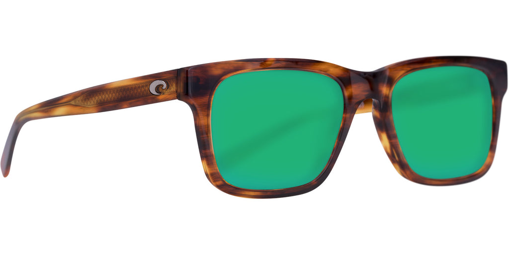 Costa Del Mar Tybee Polarized Sunglasses ShinyTortoise GreenMirror 580G