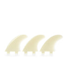 FCS M3 Natural Glass Flex Tri-Fin Set S.