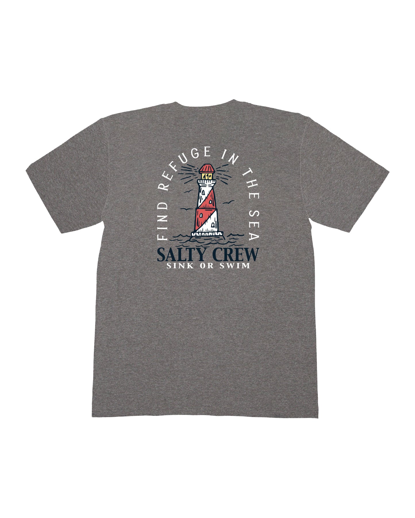 Salty Crew Boys Outerbanks SS Tee AthleticHeather S