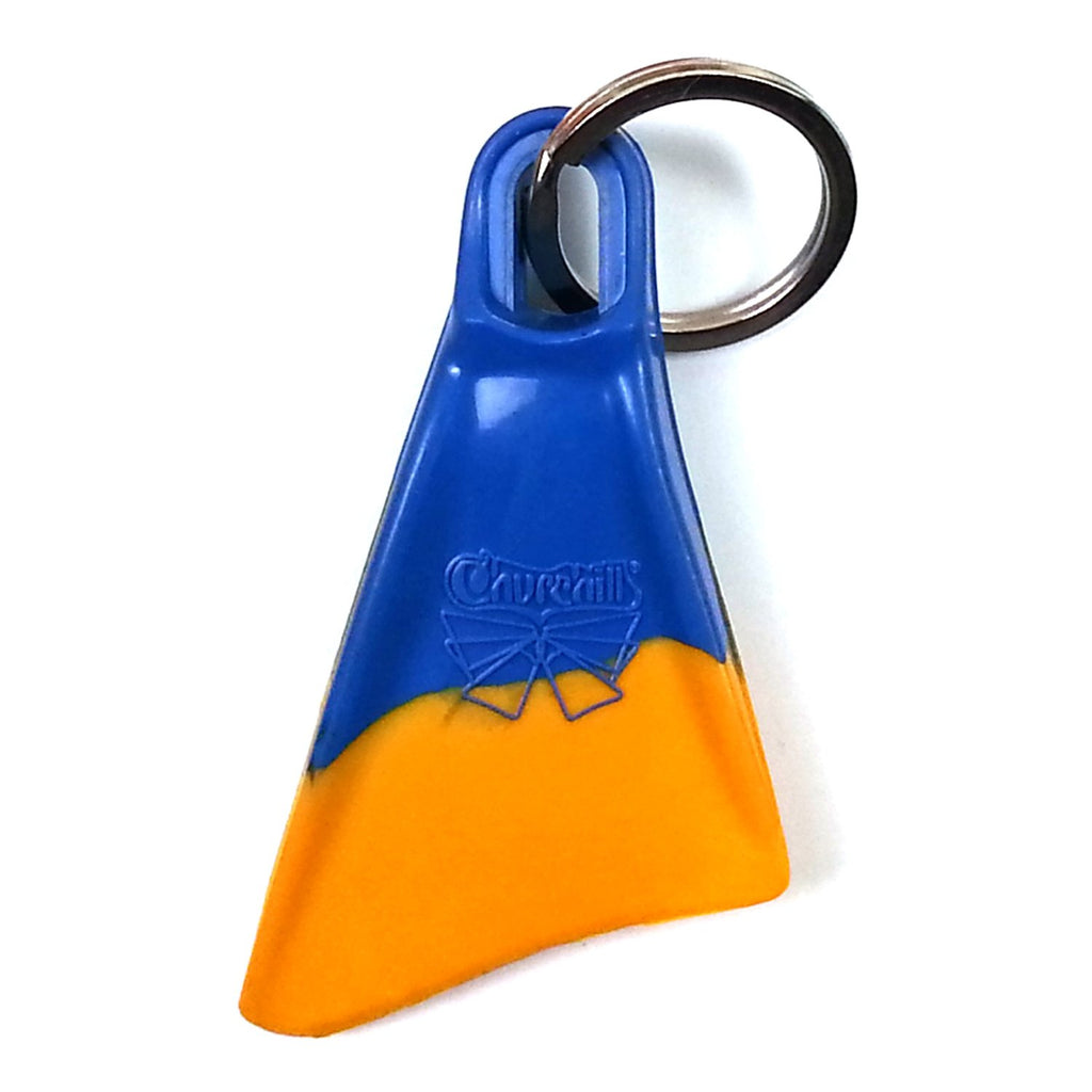 Churchill Key Chain Blue Orange