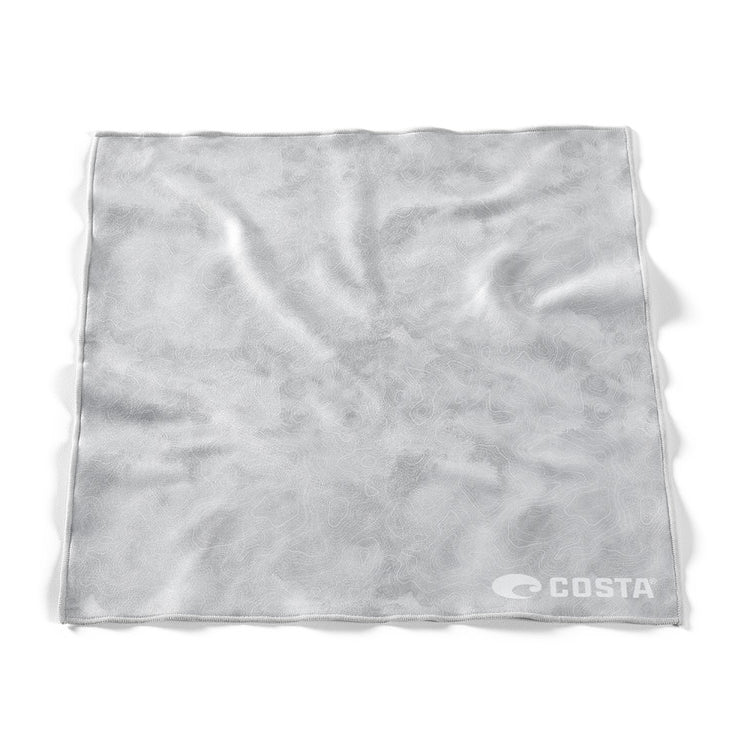 Costa Del Mar 12 x12 Microfiber Cleaning Cloth Gray OS