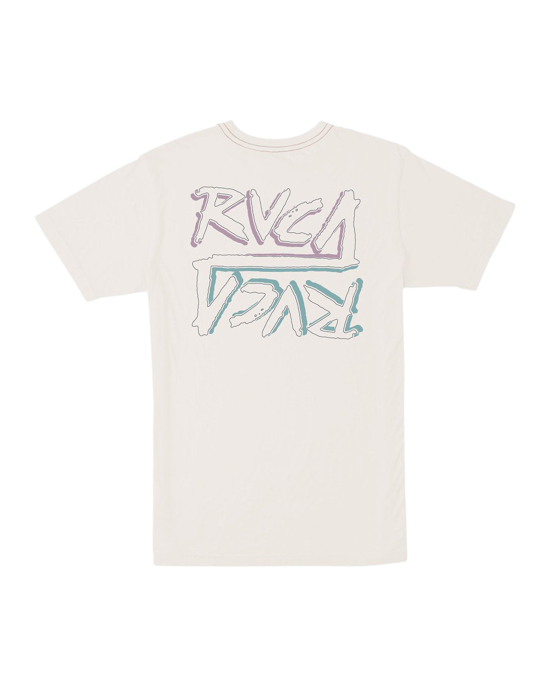 RVCA Offset SS Tee ANW-AntiqueWhite M