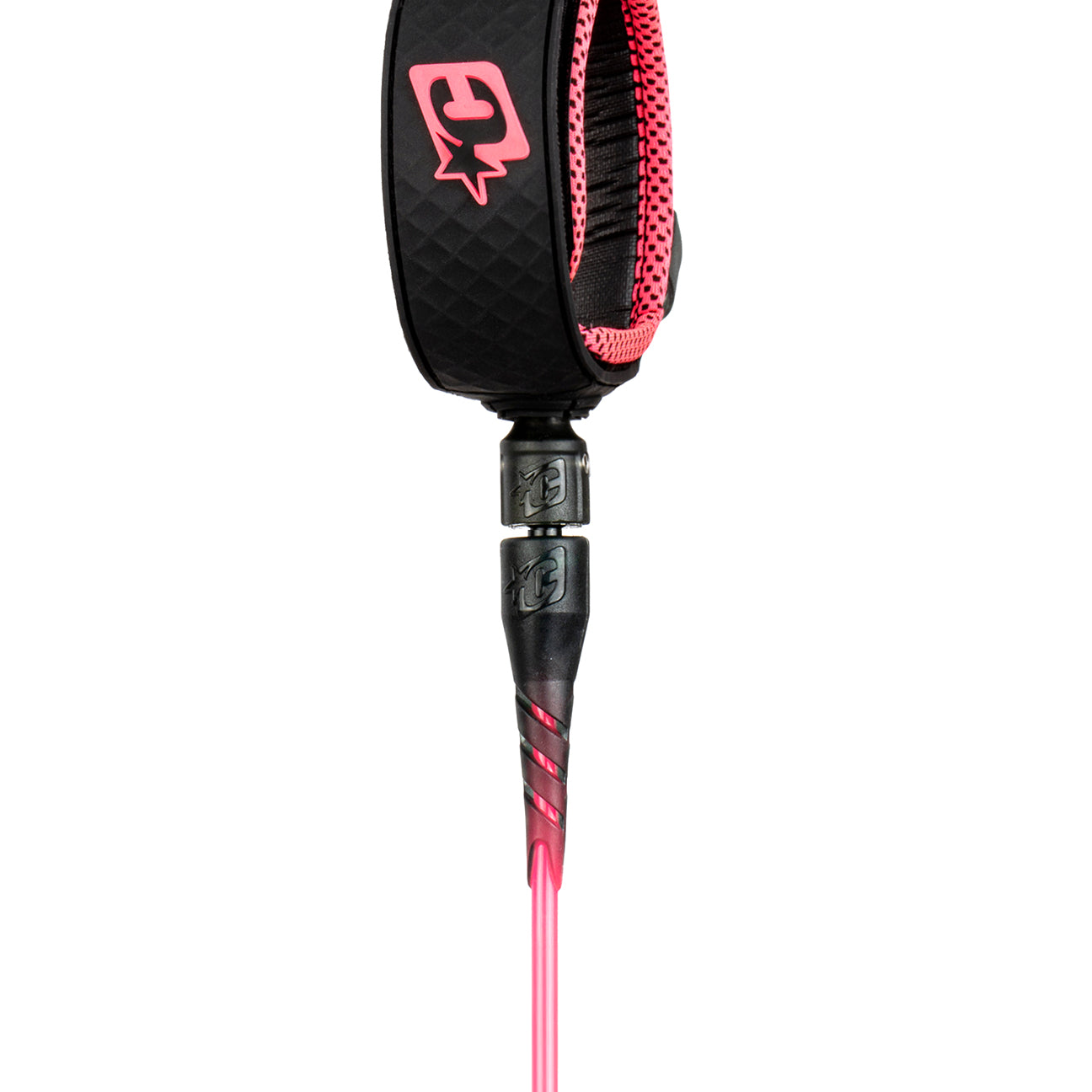Creatures of Leisure Reliance Lite Leash Pink-Black 6ft0in
