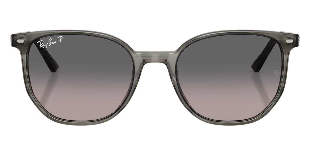 Ray Ban Elliot Polarized Sunglasses StripedGrey GreyGradient