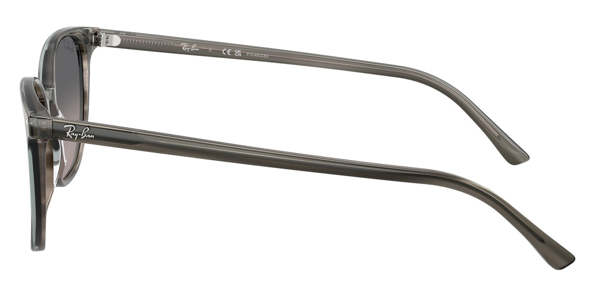 Ray Ban Elliot Polarized Sunglasses StripedGrey GreyGradient