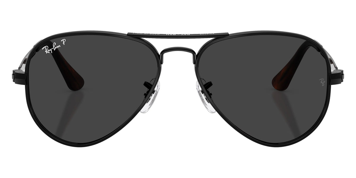 Ray Ban Aviator Max Sunglasses  Black BlackPolar Aviator