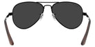 Ray Ban Aviator Max Sunglasses  Black BlackPolar Aviator