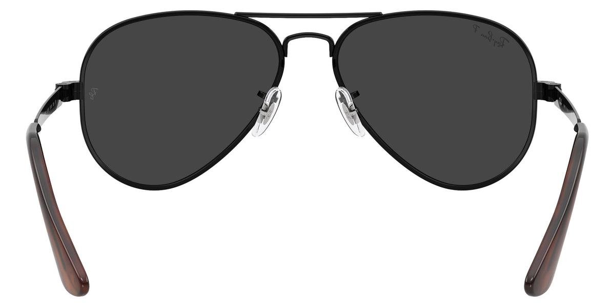 Ray Ban Aviator Max Sunglasses  Black BlackPolar Aviator