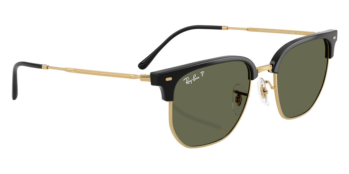 Ray-Ban New Clubmaster Sunglasses BlackonArista Green