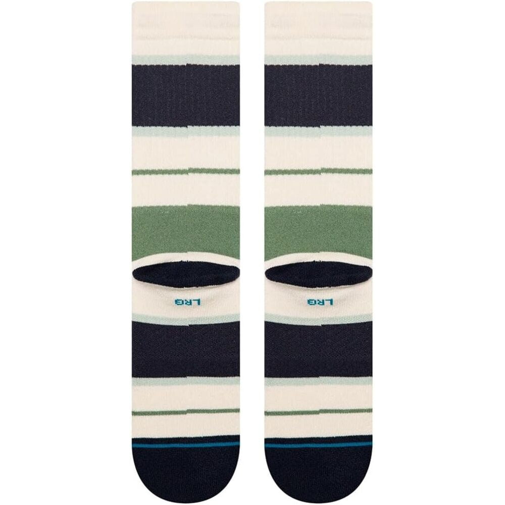 STANCE STRIPED DELIGHT CREW CVS-CANVAS M