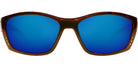 Costa Del Mar Fisch Sunglasses Tortoise Blue Mirror 580P