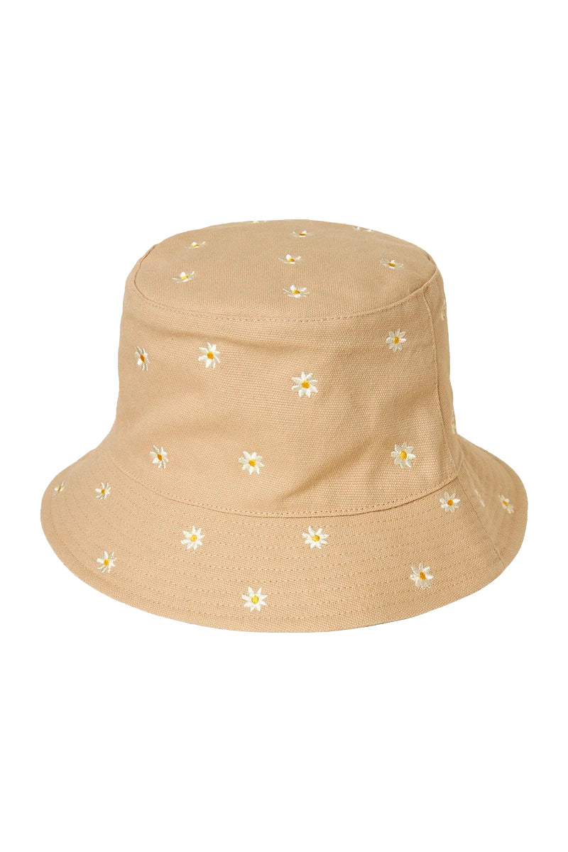 Oneill Piper Embroidery Womens Hat Tan Onesize