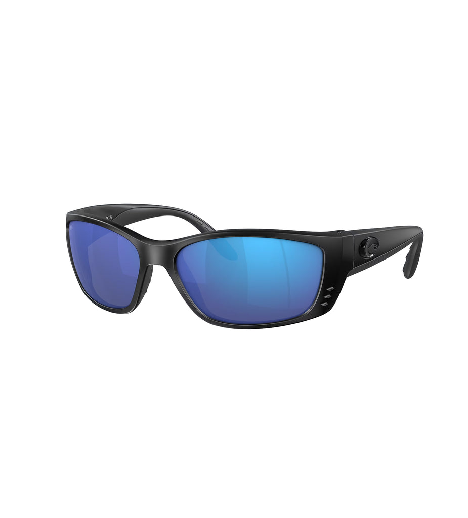 Costa Del Mar Fisch Sunglasses Blackout Blue Mirror 580G